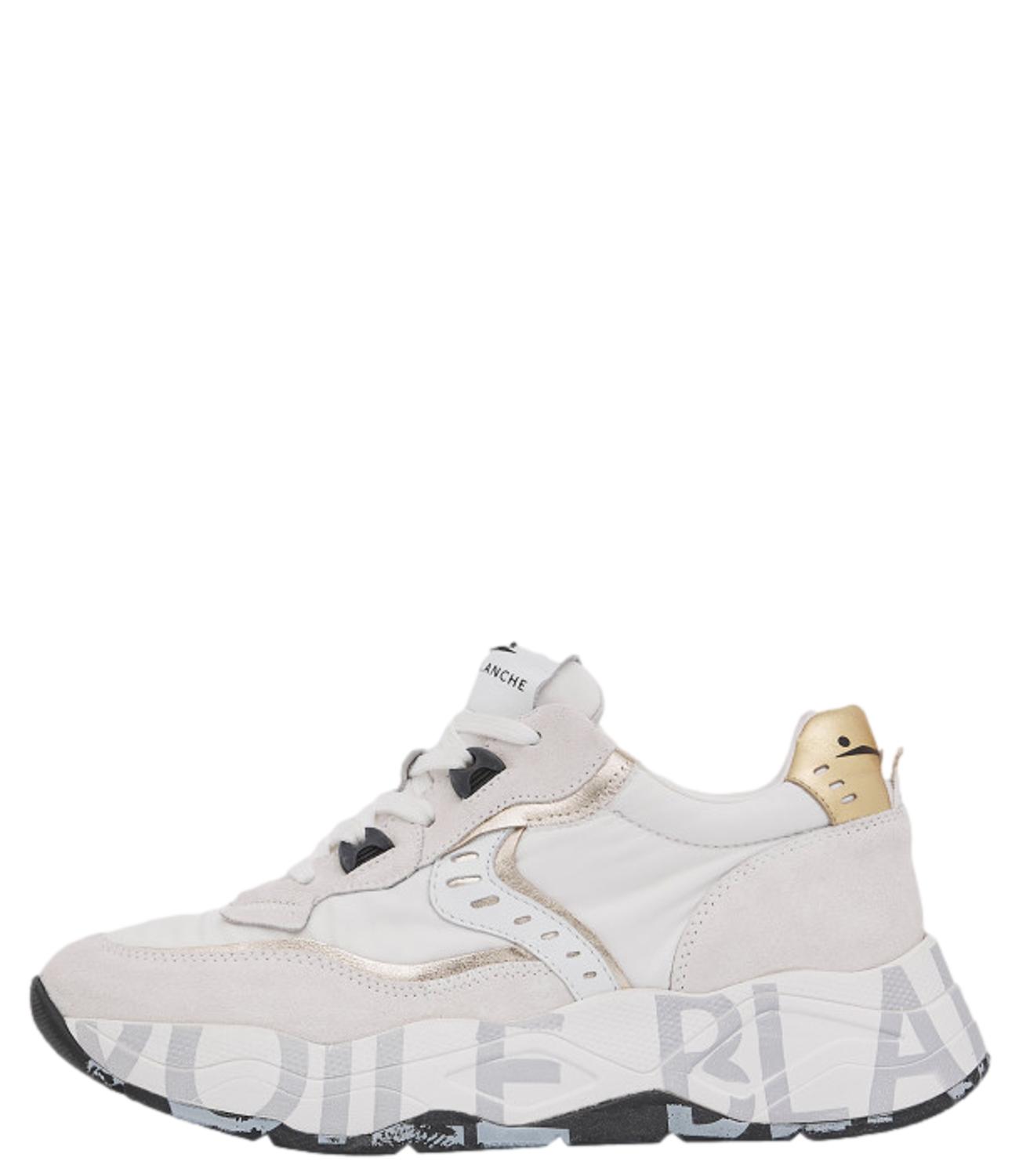 Voile Blanche sneakers CLUB105 bianco platino donna