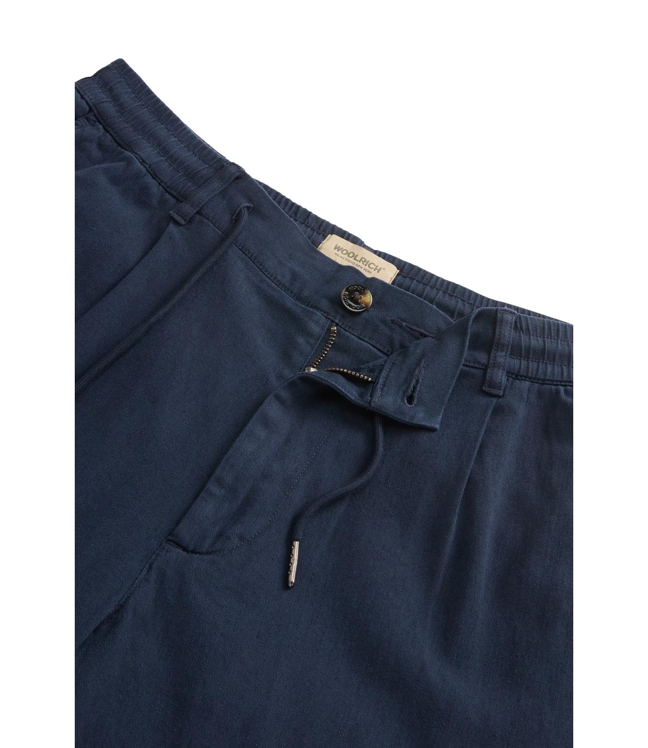 Pantalone lino Milton blue