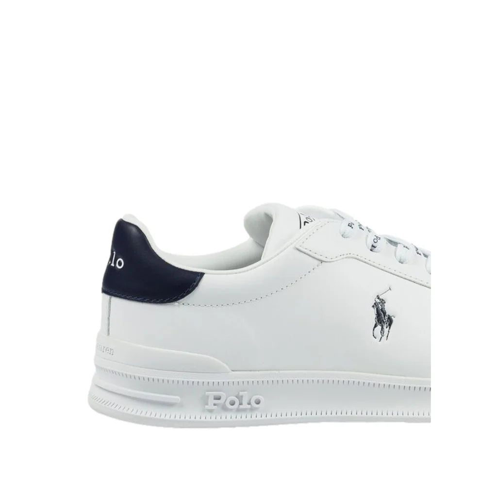 Sneakers bianca Polo Ralph Lauren Heritage Court con logo e