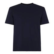 T-shirt blu navy SUNS in cotone con logo sul braccio -