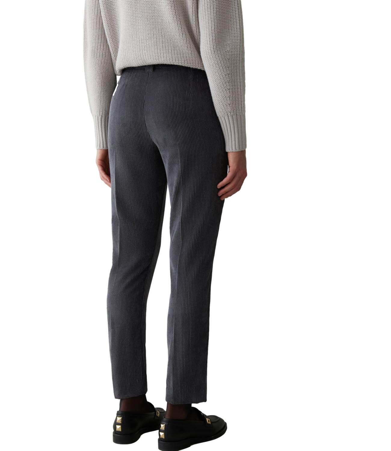 Pantalone ROTA grigio medio donna