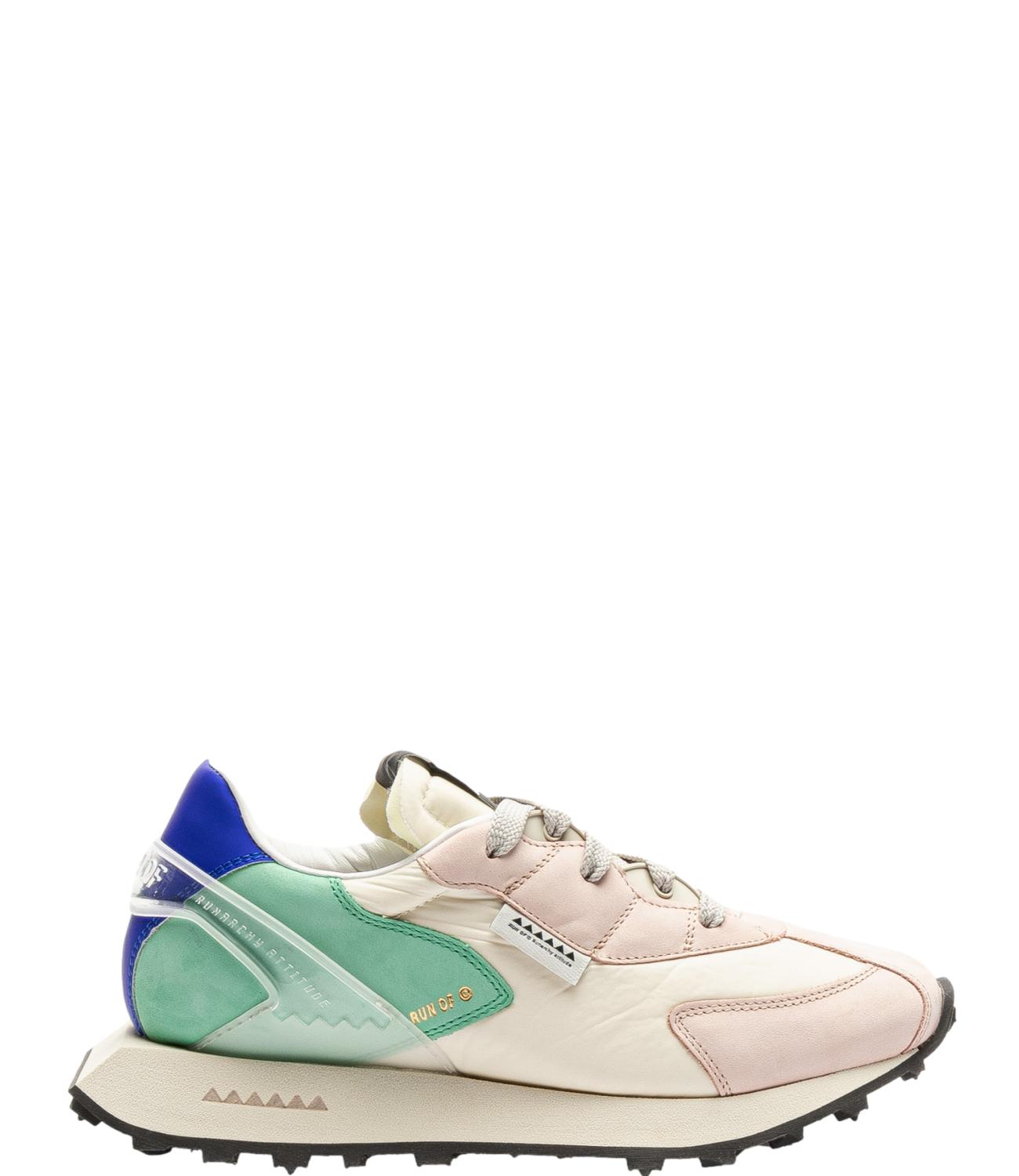Run Of Sneakers Donna rosa verde MADEIRA