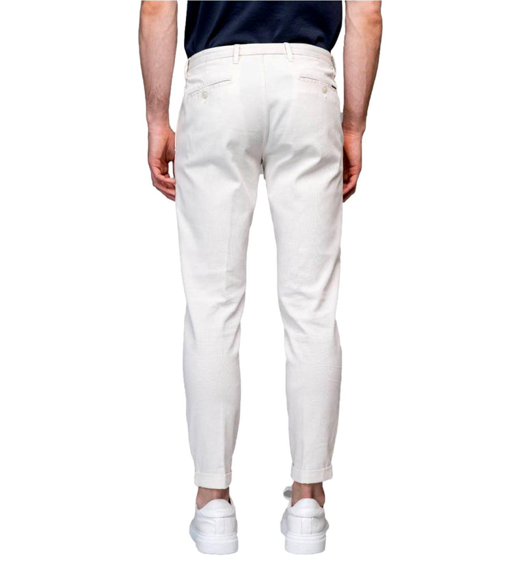 Pantalone SASA uomo in cotone bianco