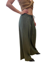 Vicolo Pantalone Verde Militare Donna