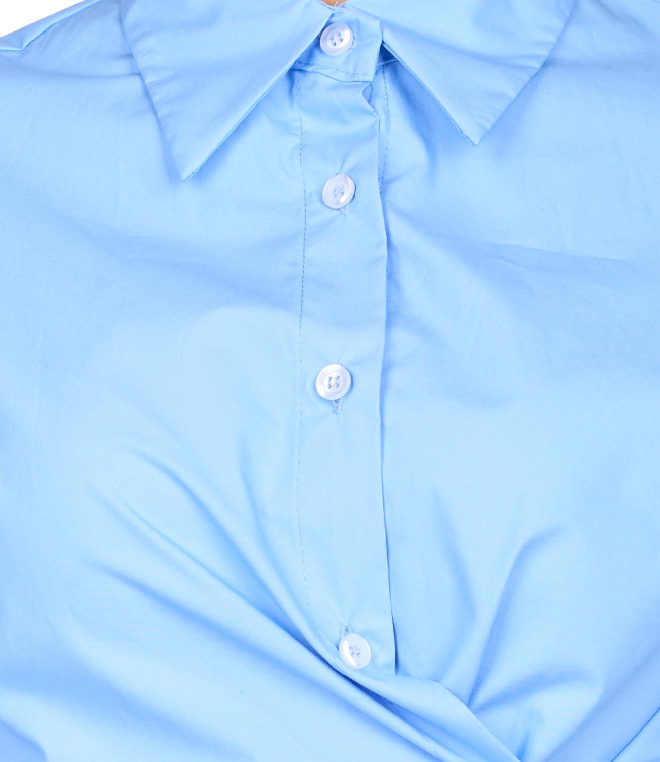 Camicia azzurra donna