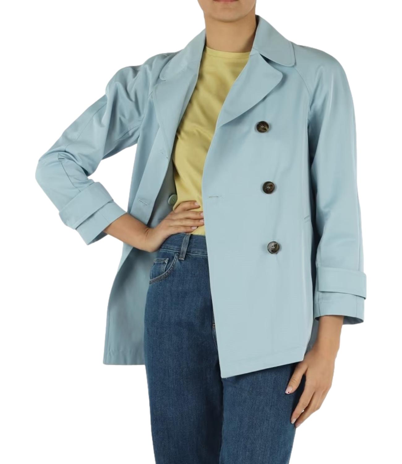 Impermeabile/trench WEST azzurro donna