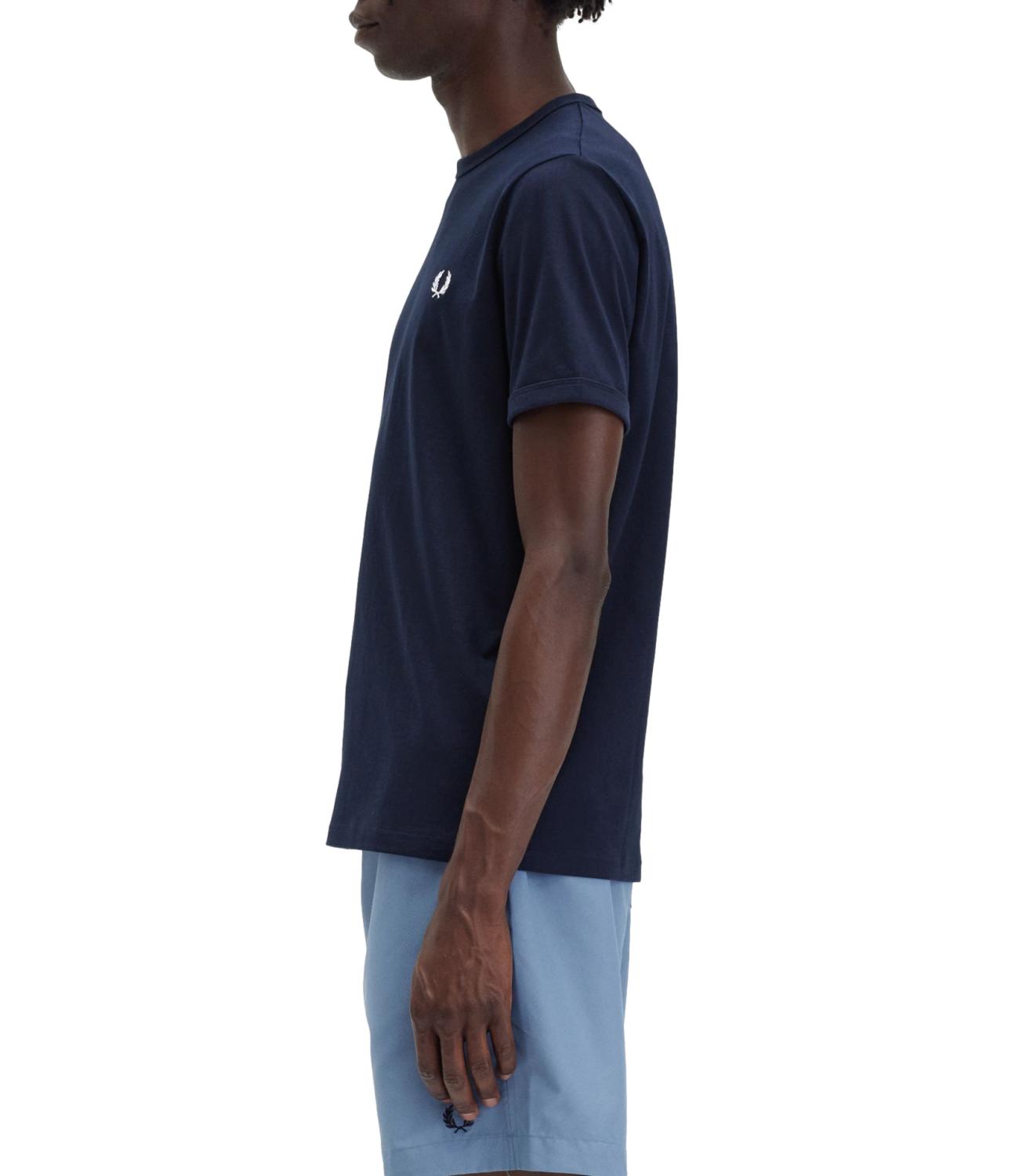 Fred Perry t-shirt blu navy uomo