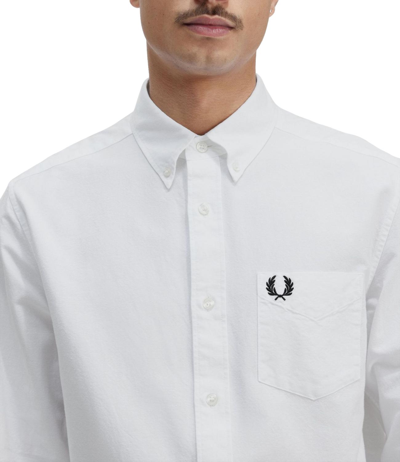 Camicia Fred Perry Oxford bianca