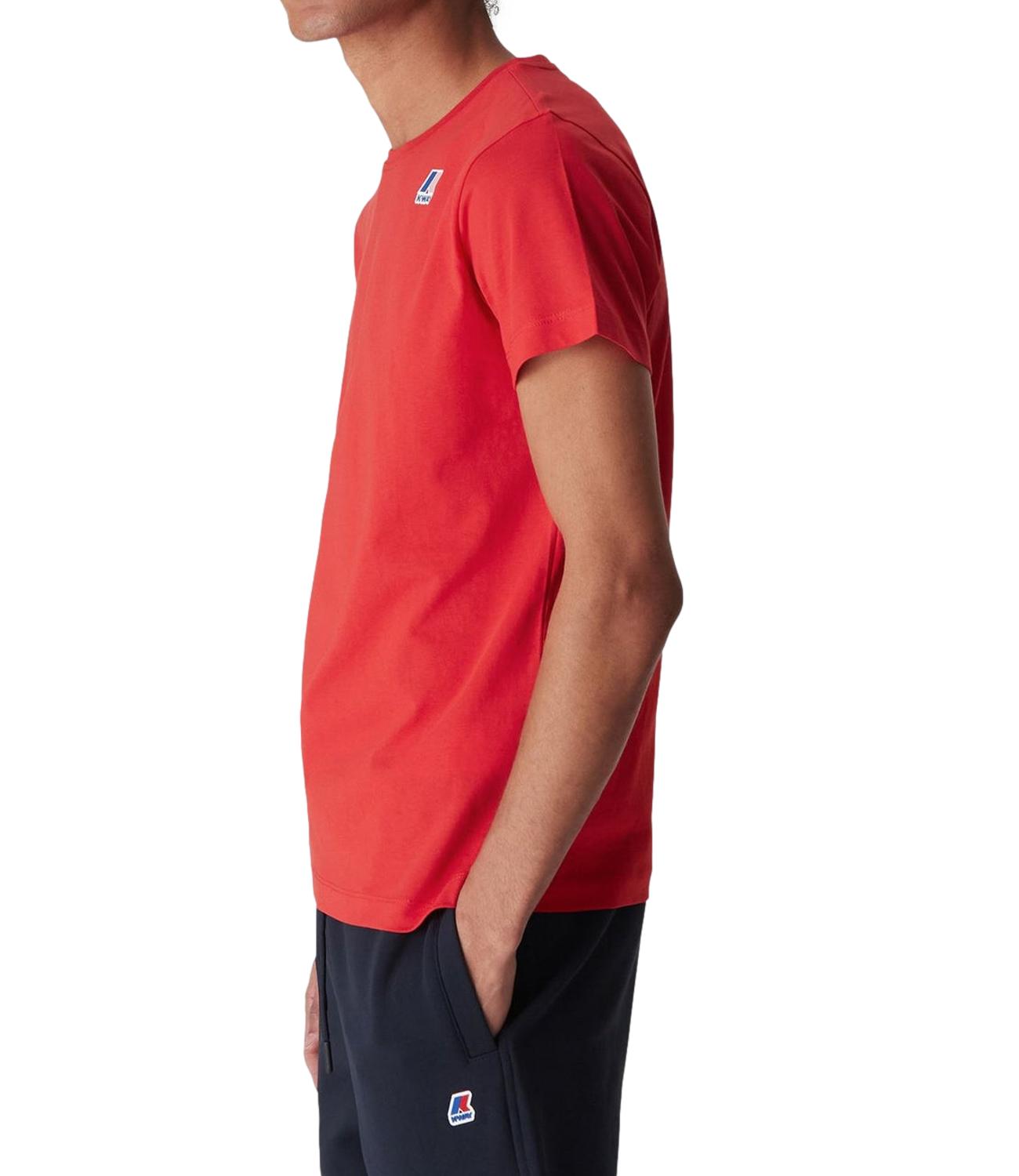 T-Shirt Bianca K-way rosso uomo Edouard