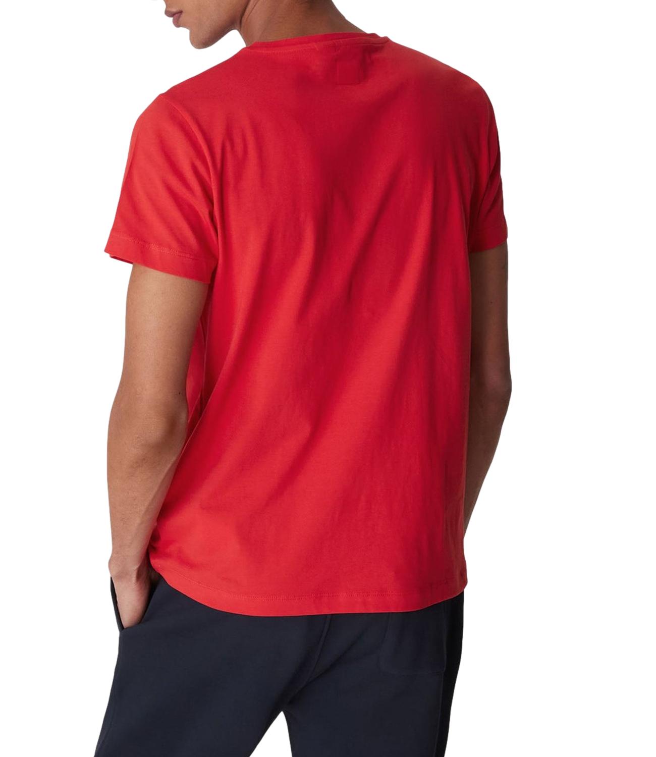 T-Shirt Bianca K-way rosso uomo Edouard