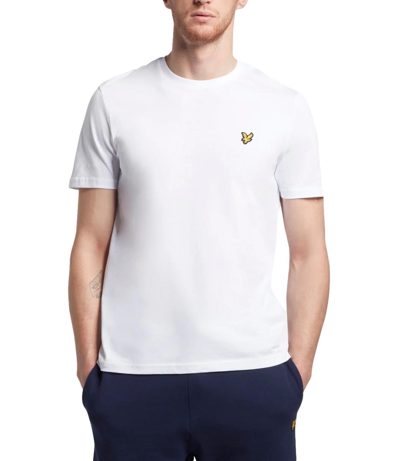 T-shirt Lyle & Scott bianca uomo