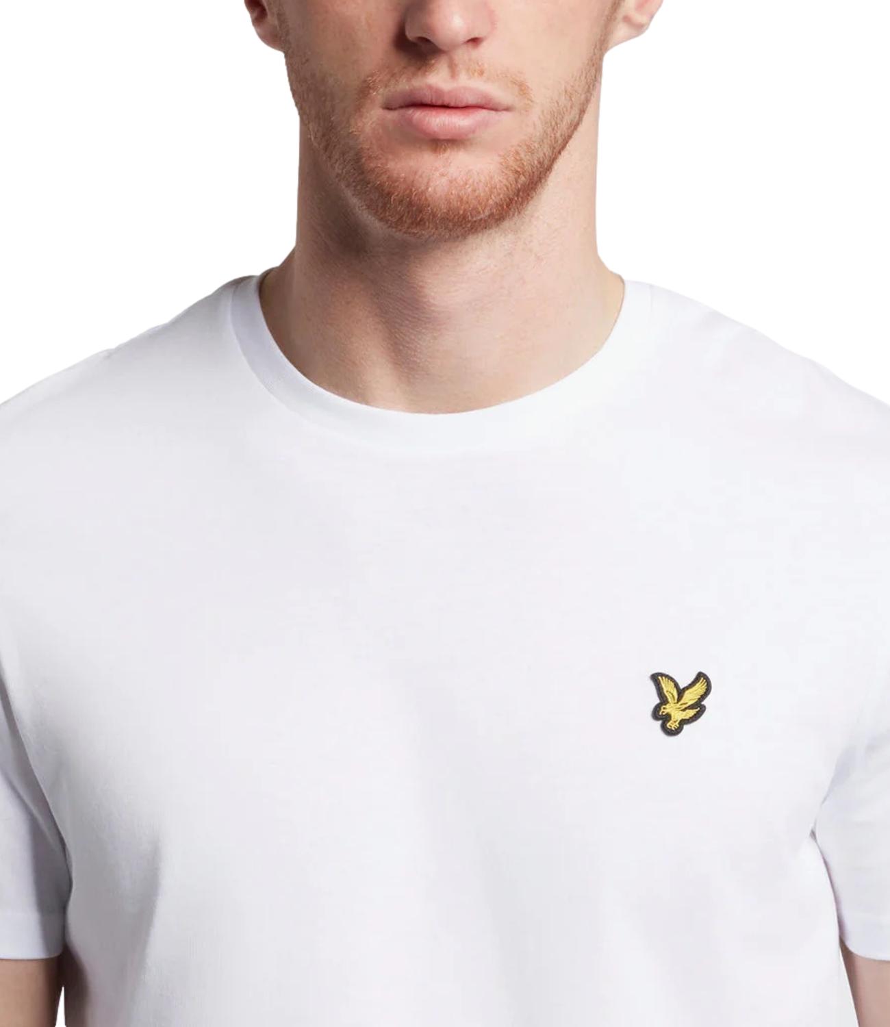 T-shirt Lyle & Scott bianca uomo