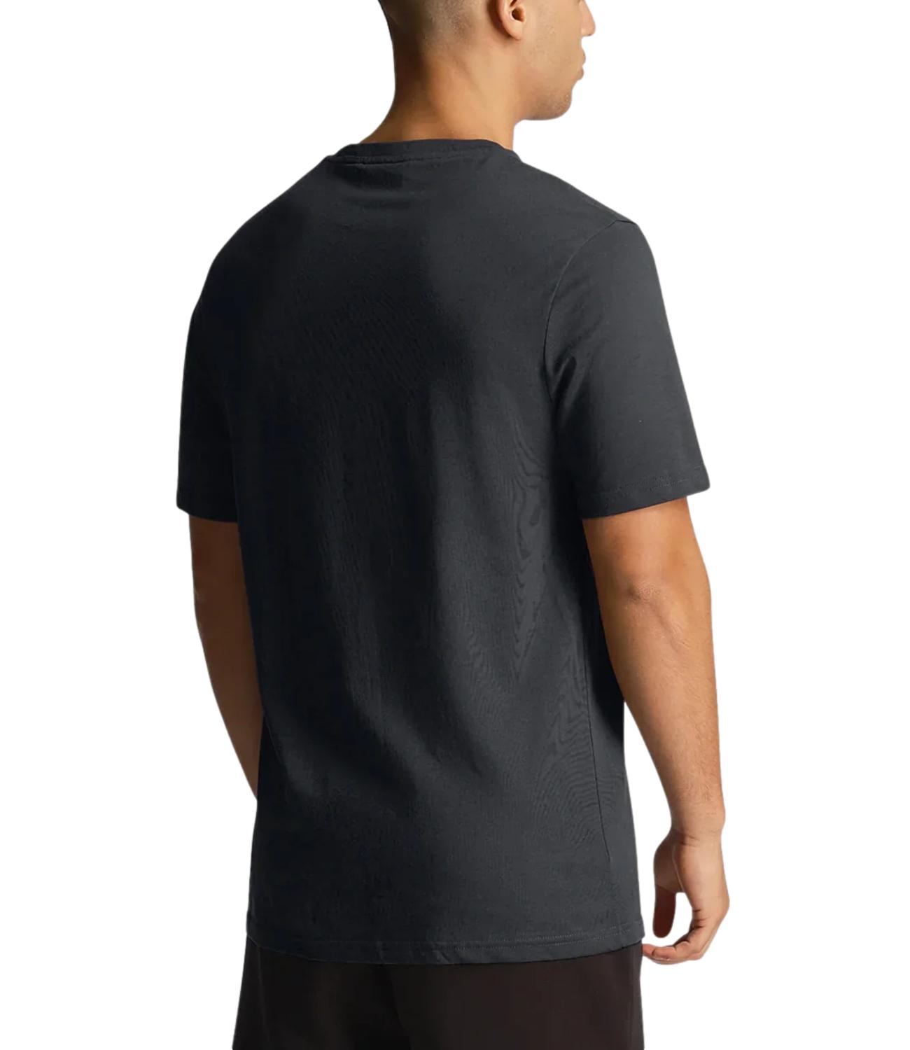 T-shirt Plain Lyle & Scott grigio gunmental