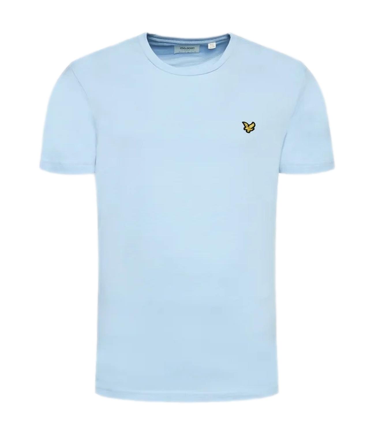 T-shirt Plain Lyle & Scott light blue