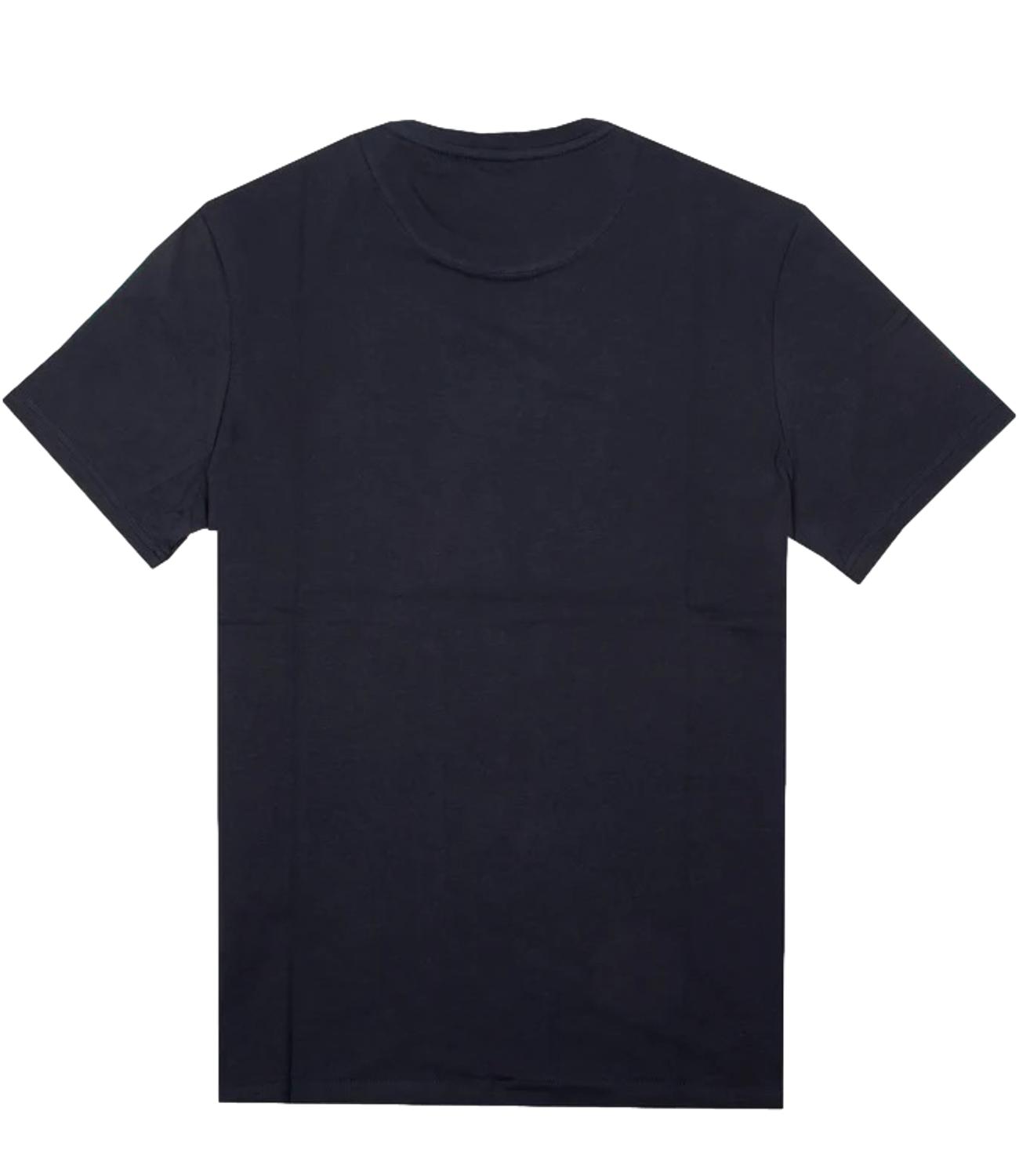 T-shirt Plain Lyle & Scott blu navy
