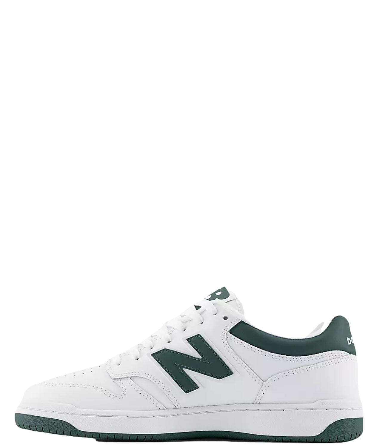 Sneakers New Balance 480 unisex bianca e verde