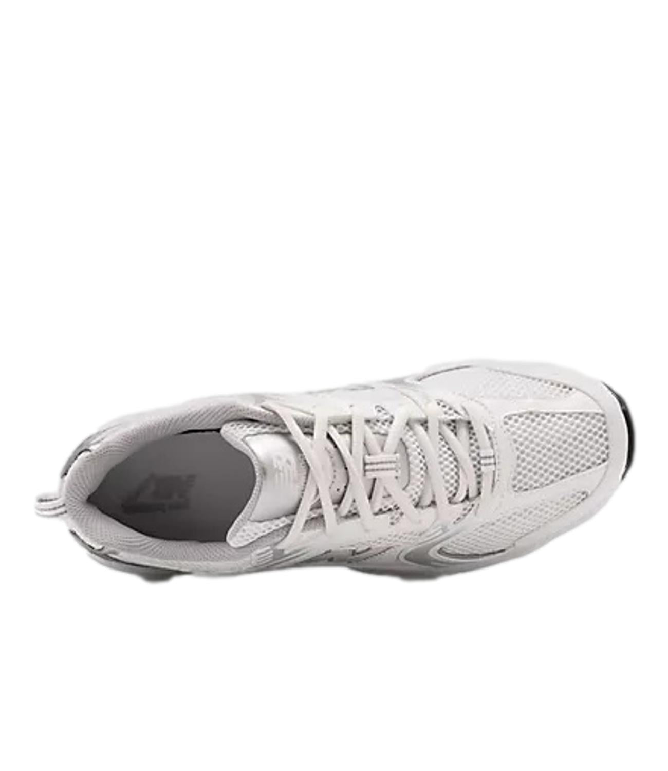 NEW BALANCE 530 Sneakers bianca e grigio argento