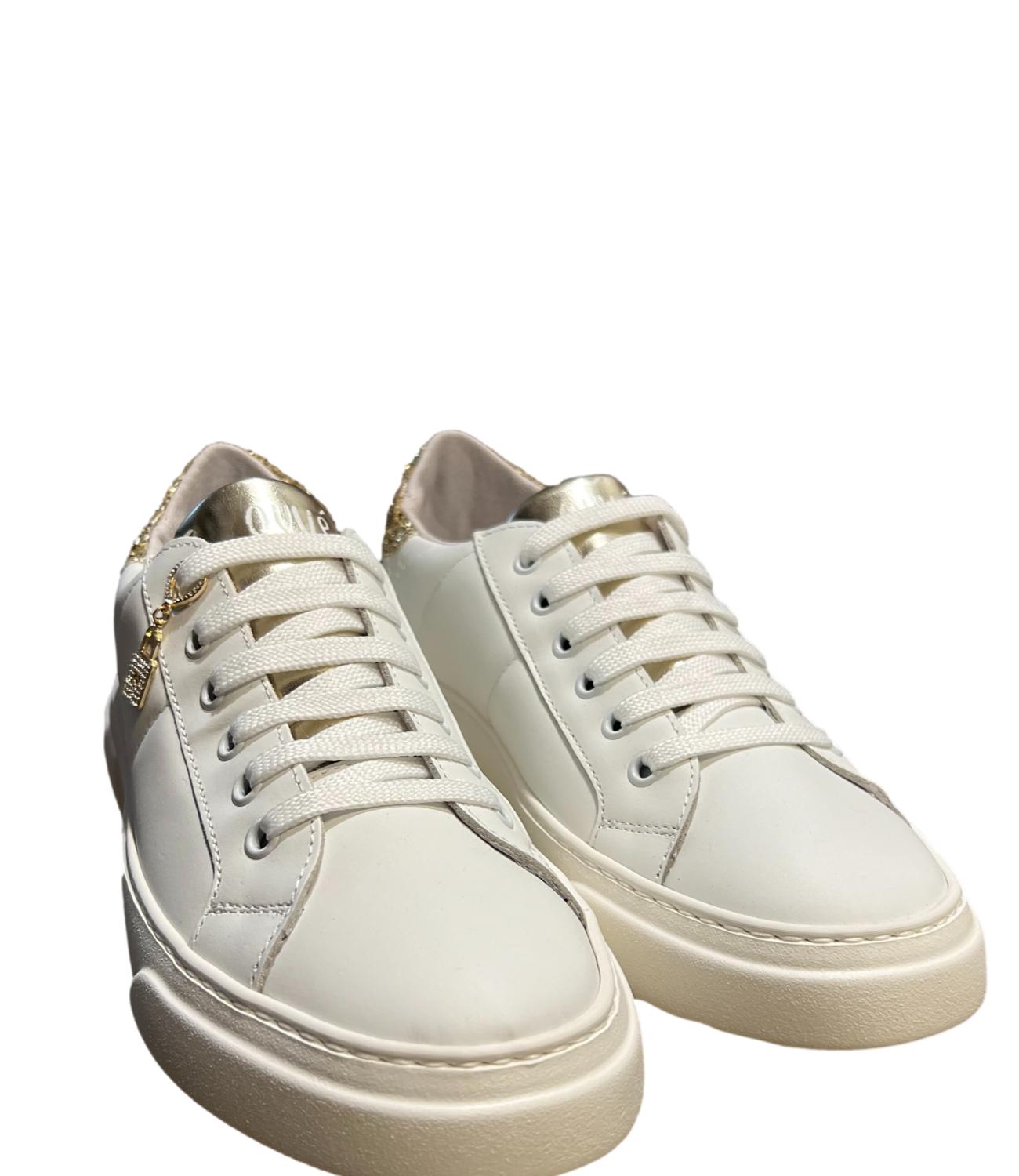 Ovye Sneakers Bianco/oro Donna